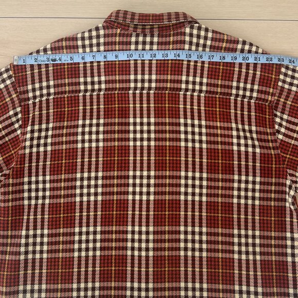 ENYCE Men's Baggy Button Down Shirt Brown Houndstooth XL/Late 90s Y2K Streetwear - Picture 15 of 16